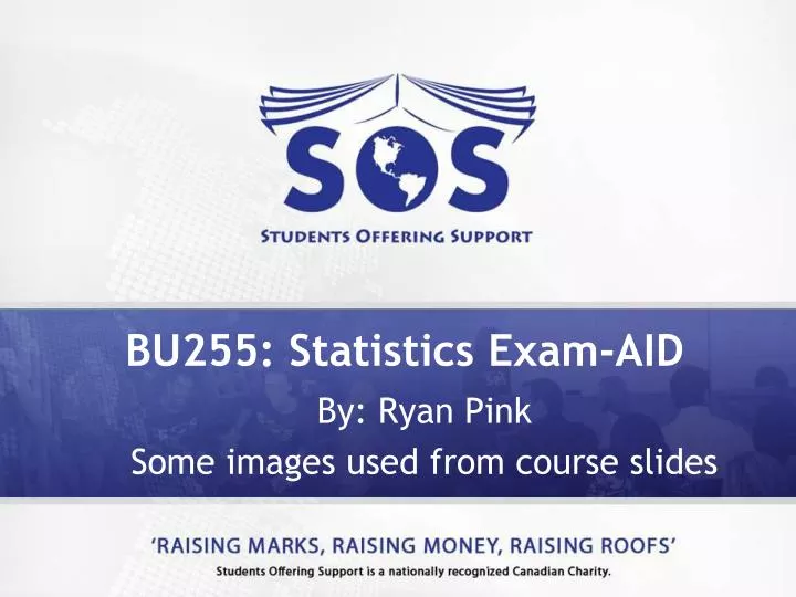 bu255 statistics exam aid