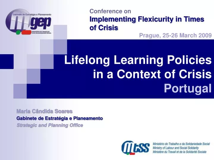 lifelong learning policies in a context of crisis portugal