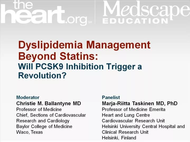dyslipidemia management beyond statins will pcsk9 inhibition trigger a revolution