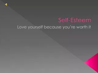 Self-Esteem