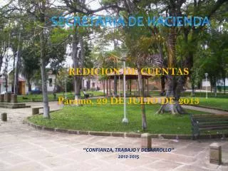 secretaria de hacienda