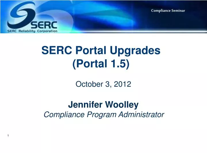 serc portal upgrades portal 1 5