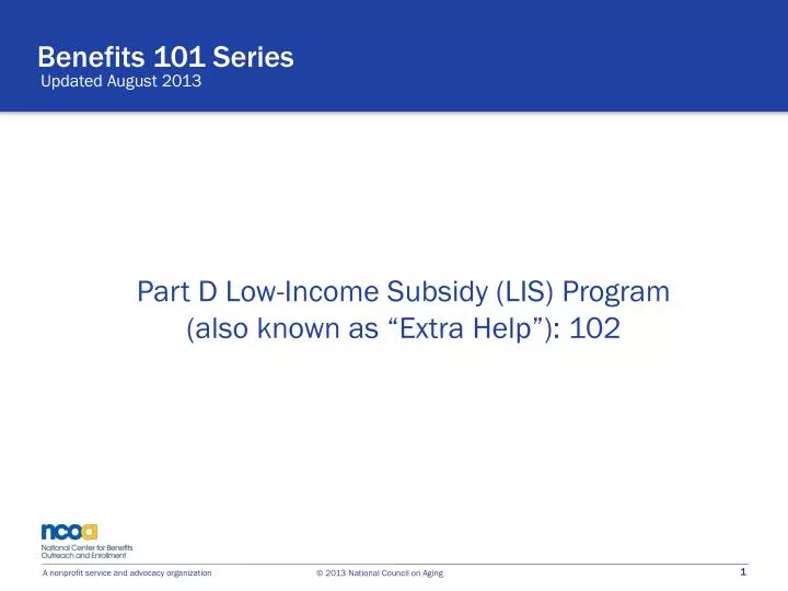 benefits 101 series