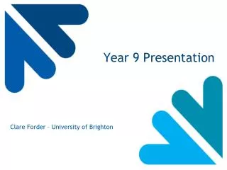 Year 9 Presentation