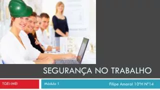 seguran a no trabalho