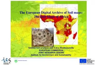 The European Digital Archive of Soil maps: The Soil Maps of Africa