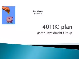401(K) plan