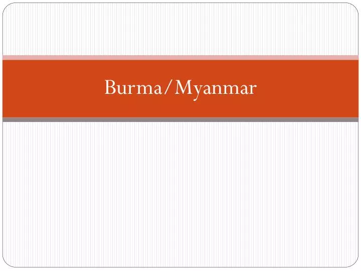burma myanmar