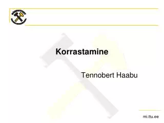 korrastamine