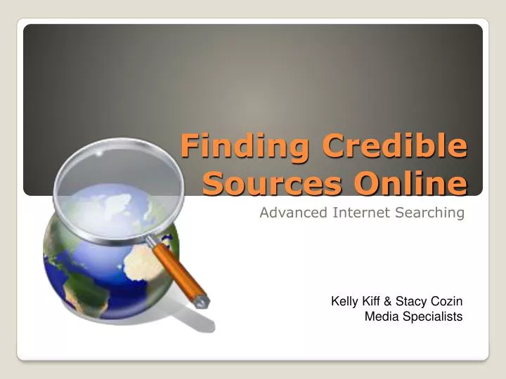 finding credible sources online