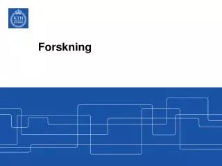 forskning