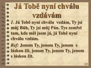 j tob nyn chv lu vzd v m