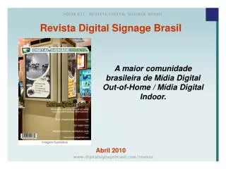 Revista Digital Signage Brasil Abril 2010