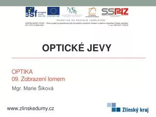 optika 09 zobrazen lomem