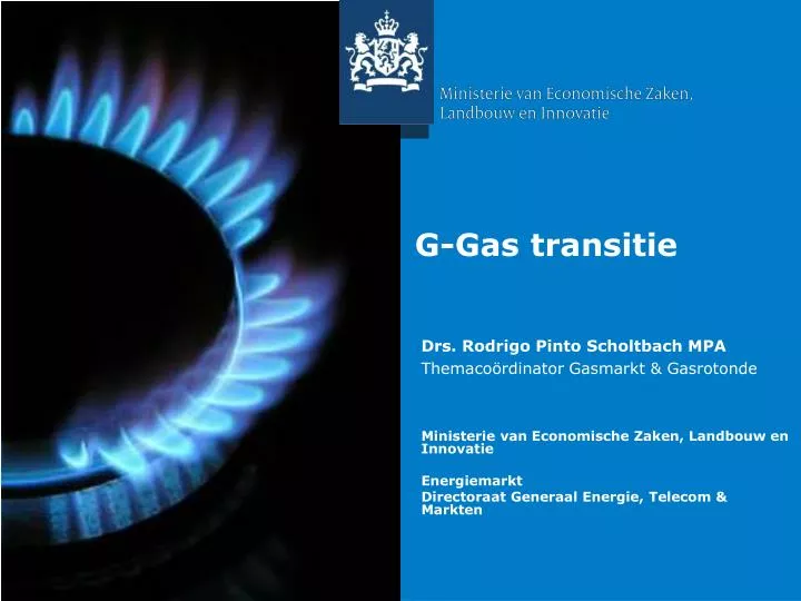g gas transitie