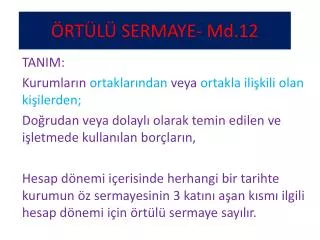 rt l sermaye md 12