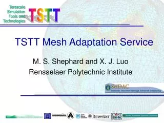TSTT Mesh Adaptation Service