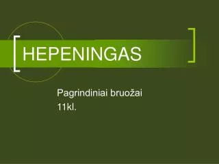 HEPENINGAS