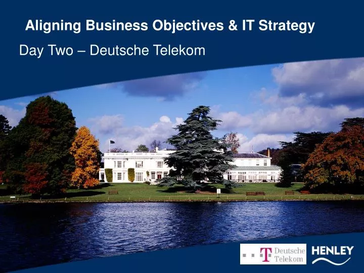 aligning business objectives it strategy