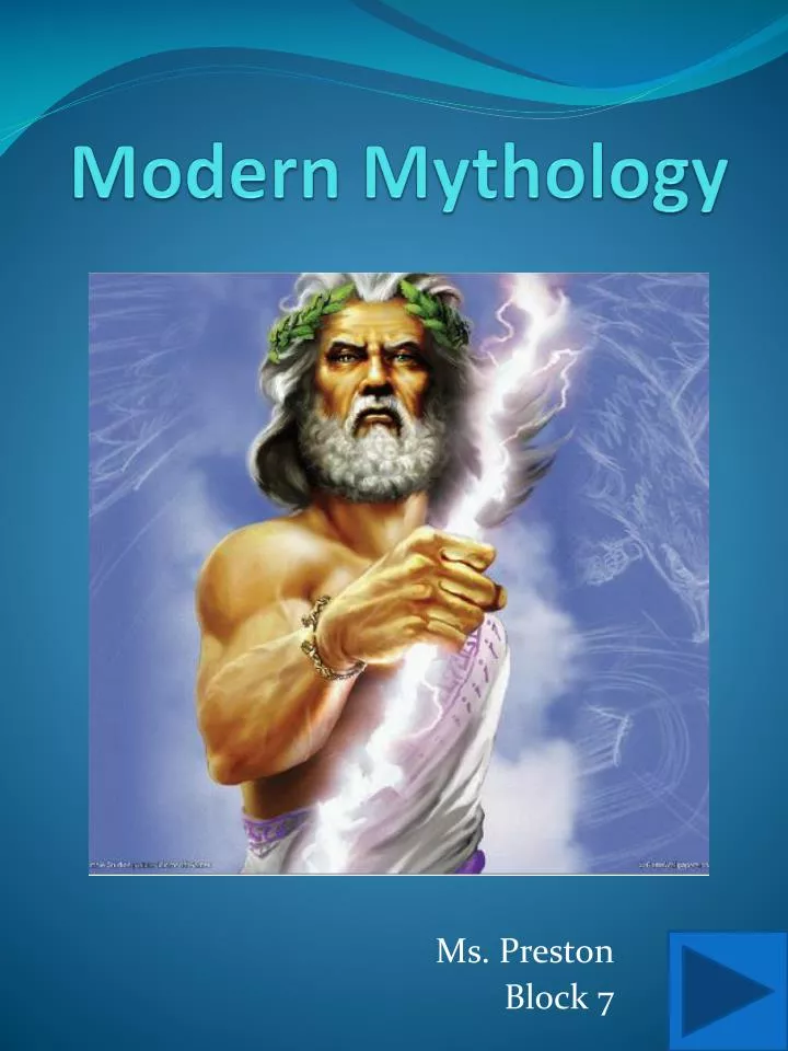 modern mythology