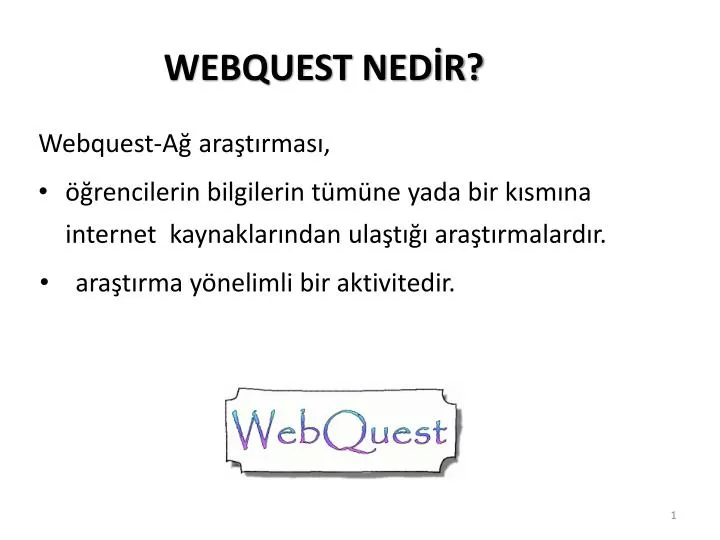 webquest ned r