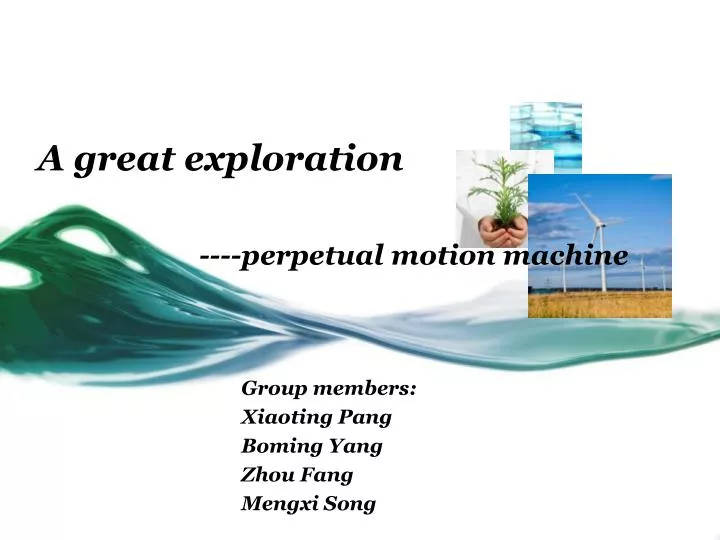 perpetual motion machine