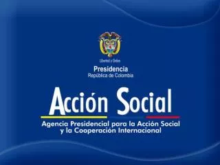 MISION DE ACCION SOCIAL 2010-2014