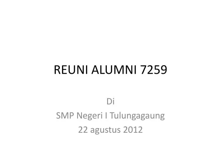 reuni alumni 7259