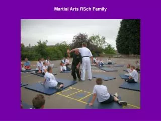 Martial Arts RSch Family
