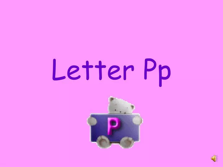 letter pp