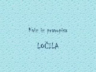 kviz iz pravopisa