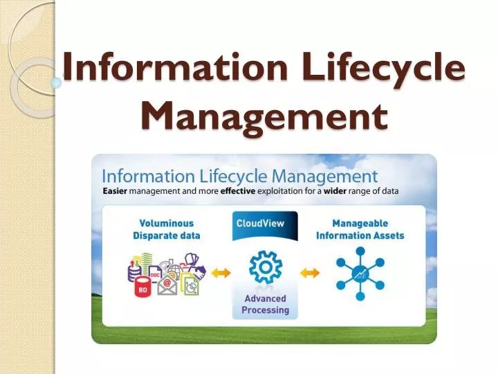 information lifecycle management