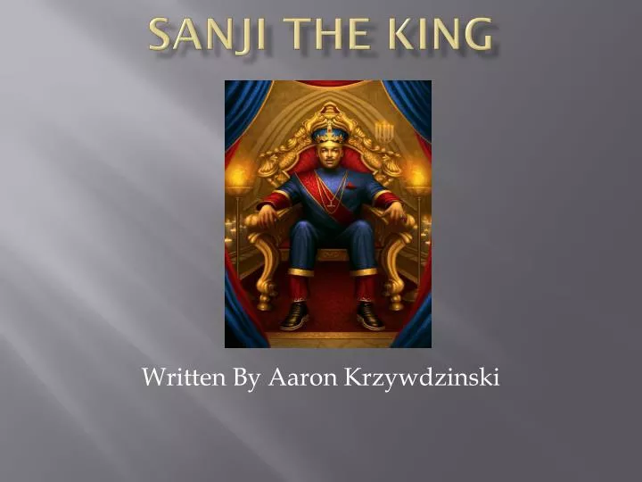 sanji the king
