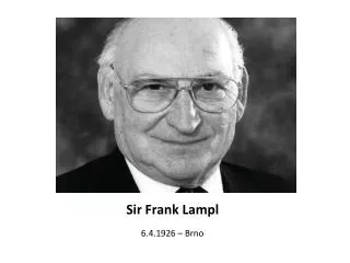 Sir Frank Lampl