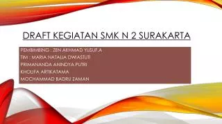 draft kegiatan smk n 2 surakarta
