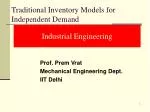 Industrial Engineering - slide 1