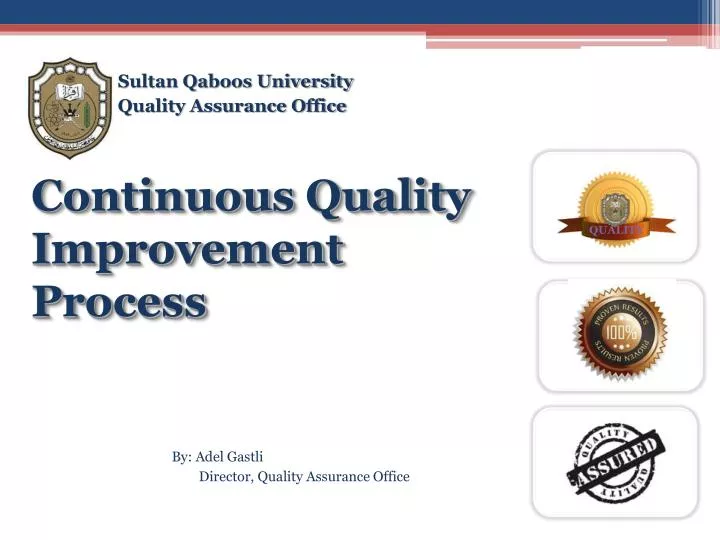 continuous quality improvement process