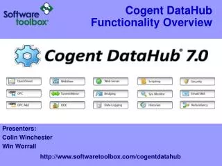 Cogent DataHub Functionality Overview