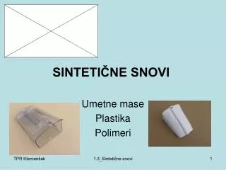 sinteti ne snovi