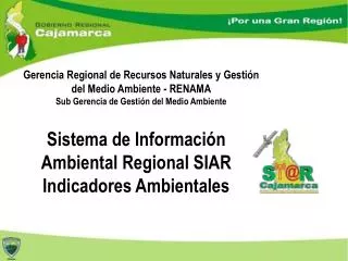 Gerencia Regional de Recursos Naturales y Gestión del Medio Ambiente - RENAMA