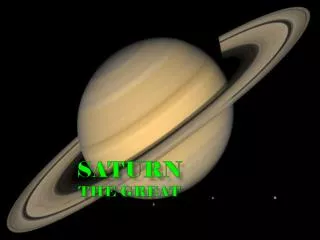Saturn the great