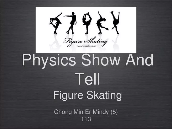 physics show and tell figure skating