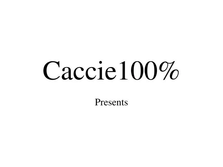 caccie100