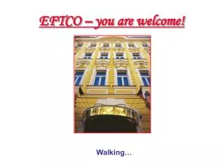 EFTCO – you are welcome!