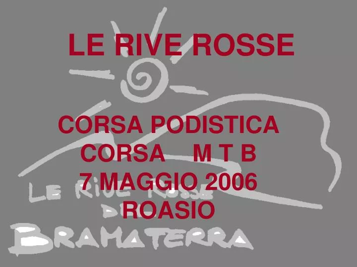 le rive rosse