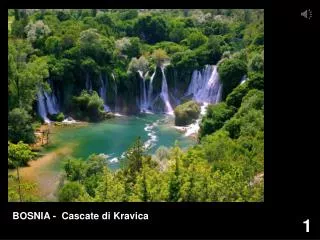 BOSNIA - Cascate di Kravica