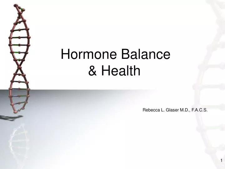 Hormones and health: gait instability and poor balance are