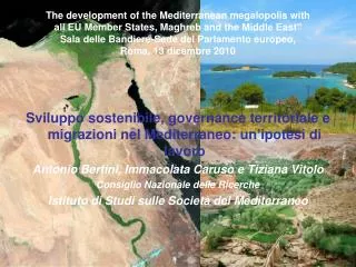 Sviluppo sostenibile, governance territoriale e migrazioni nel Mediterraneo: un’ipotesi di lavoro