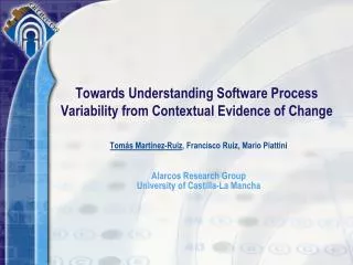 Towards Understanding Software Process Variability from Contextual Evidence of Change