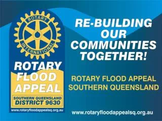 Why re-building our communities together is Rotary’s focus